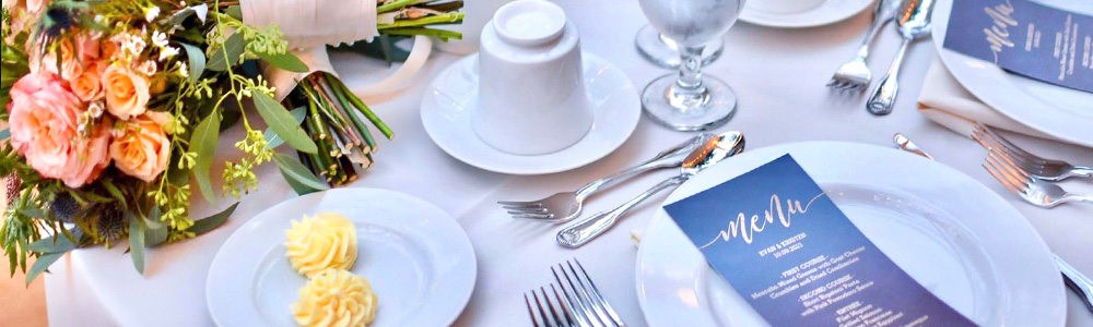 Whether an elegant, formal occasion or casual event - dinnerware, flatware, glassware, silverware and serving pieces from Prestige Party Rental will enhance your table.